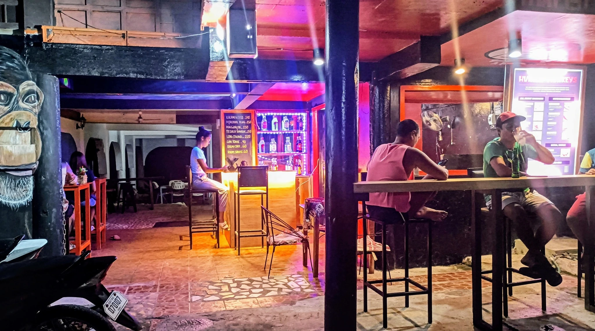 Hungry Monkey, Moalboal, Cebu: A Vibrant Eatery with Positive Vibes and Delicious Eats